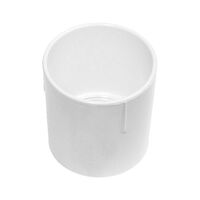 Lamp holder Bayonet cap with cord grip long skirt weatherproof - white
