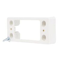 HPM Narrow Surface Mounting Block 52x150x24mm White