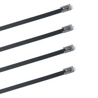 Cable Tie 316 Stainless Steel Nylon Coated Length 362mm X Width 4.6mm 100 Pack