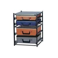 RolaCase Frame 4x Drawers With 4x Cases Assembled