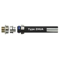 Flexible Metal Conduit Zero Halogen Low Smoke Anaconda ZHUA Diameter 25mm Black Length 15m