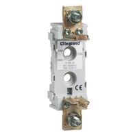 Base for blade type cartridge fuse - 1P bare - size 000/00 - 100 A