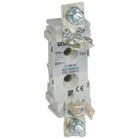 Base for blade type cartridge fuse - 1P bare - size 000/00 - 160 A