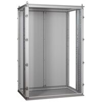 Functionnal uprights (x2) for XL³ 6300 enclosure - for fixing mounting equipment