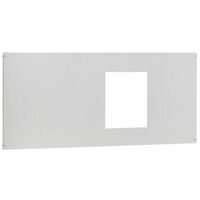 metal faceplate - for mounting DMX³ 6300 3P/4P in XL³ 6300 enclosure