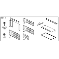 DMX³ 6300 compartment kit - for form 4b