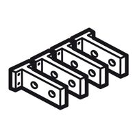 Rear terminals (8) - for DPX 1250/1600 - short - incoming or outgoing - 4P