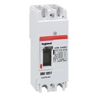 MCCB - DRX 125 - thermal magnetic - Icu 36 kA - 415 V~ - 2P - 20 A