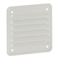 Metal louvre - IP32 - IK10 - 138x138 mm - RAL 7035