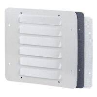 Metal louvre - IP32 - IK10 - 248x248 mm - RAL 7035
