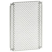 Lina 25 perforated plate - for industrial cabinets Atlantic, Atlantic stainless steel h. 600 x w. 800 mm