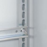 Sectioned uprights (2) Lina 25 - for cabinets height 500 mm - L. 437 mm