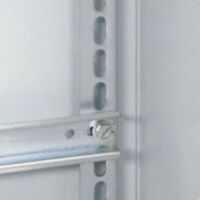 Sectioned uprights (2) Lina 25 - for cabinets height 800 mm - L. 737 mm