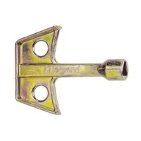 Key for rebate lock - 8 mm male triangle - metal