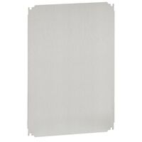 Roof for Atlantic metal cabinet - steel - width 600 mm x depth 200 mm - RAL 7035