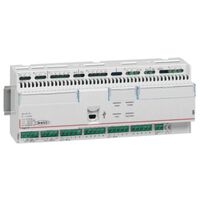 BACNET Hotel room controller unit with 16 inputs and 16 outputs for hotel room management - 12 DIN modules