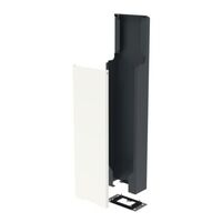 Base for mounting the Green'up Premium plastic charging stations for electric cars on the ground