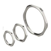Metal locking nut - PG 16