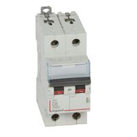 MCB DX3 6000A 2 pole 6A curve D