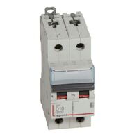 MCB DX3 6000A 2 pole 10A curve D