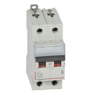 MCB DX3 6000A 2 pole 16A curve D