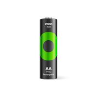 GP Recyko 1.2V AA PRO Series Rechargeable Battery | 2000mAh Capacity | Low Self-Discharge Technology | @Card of 4 | by Powercell