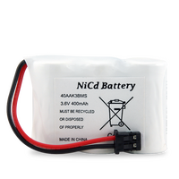 3.6V NiCad Cordless Phone Battery | 400mAh Capacity | Compatible with Major Brands | by Powercell