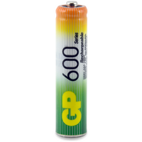 GP 1.2V AAA 600mAh NiMH Rechargeable Battery | Eco-Friendly Power | Standard AAA Size | by Powercell
