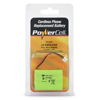 Powercell 2.4V 650mAh NiMH Cordless Phone Battery | Rechargeable | Compatible with Uniden Elite 90XX Series | by Powercell
