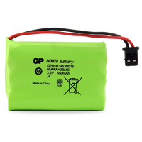 3.6V NiMH Cordless Phone Battery | 650mAh Capacity | Compatible with Panasonic & Uniden | by Powercell