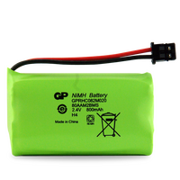 2.4V NiMH Cordless Phone Battery | 800mAh Capacity | Compatible with Panasonic & Uniden | by Powercell