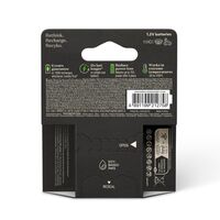 AAA Rechargeable Battery | 800mAh Capacity | Low Self-Discharge | @Card of 4 | by Powercell