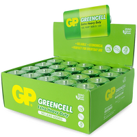 1.5V Extra Heavy Duty D Battery | Carbon Zinc Chemistry | Bulk Pack of 2 | by Powercell