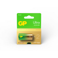 GP Ultra Alkaline C Battery | Long-Lasting Power | 1.5V Output | @Card of 2 | by Powercell