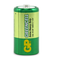 1.5V Extra Heavy Duty C Battery | Carbon Zinc Chemistry | Bulk Pack of 2 | by Powercell