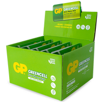 C Size Battery GP Greencell 1.5V Extra Heavy Duty | Carbon Zinc Chemistry | Pack of 2 | by Powercell