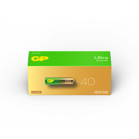 GP Ultra Alkaline AA Batteries | Long-Lasting Power | 1.5V Output | @Bulk of 40 | by Powercell