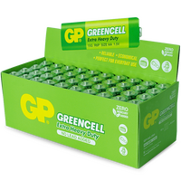 AA Extra Heavy Duty Battery | 1.5V Carbon Zinc | Bulk Shrink Pack of 4 | by Powercell