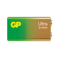 GP Ultra Alkaline 9V Battery | Long-Lasting Power | Compact Size | @Card of 1 | by Powercell