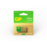GP Ultra Alkaline 9V Battery | Long-Lasting Power | Compact Size | @Card of 1 | by Powercell
