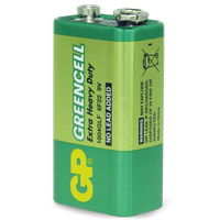 9V Extra Heavy Duty Battery | Carbon Zinc Chemistry | Bulk Packaging | by Powercell