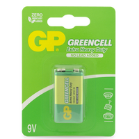 9V Extra Heavy Duty Battery | Carbon Zinc Chemistry | Reliable Power | Compact Size | @Card of 1 | by Powercell