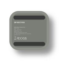 4 Bay USB Charger with 4 NiMH AA Batteries | Fast Charging in 1.3 Hours | LED Indicators | by Powercell