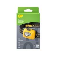 General Use Headlamp | 110 Lumens Brightness | 40m Beam Distance | Splash-Proof & Shock Resistant | by Powercell
