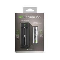 5V Single Slot Li-Ion Charger | Compatible with 10440-26650 | Intelligent Charging & Safety Features | by Powercell