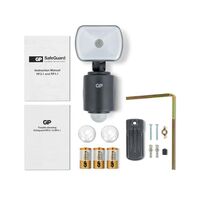 Single LED Wireless Sensor Light | 130 Lumens | IP55 Weatherproof | Motion Activated | by Powercell