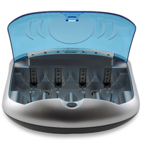 All Purpose Charger NiMH NiCad | Supports AA, AAA, C, D, 9V | 12V/240V Input | by Powercell
