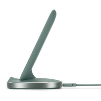 10W Wireless Charging Stand | Dual-Coil Design | Qi-Certified | Grey | by Powercell