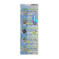Silver Oxide Button Cell Battery GP391 | 1.55V | 80mAh Capacity | Compact Design | by Powercell