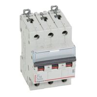 MCB DX3 10000A 3 pole 10A curve C